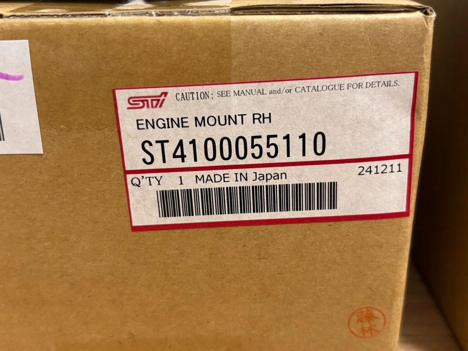 Subaru Genuine Impreza Forester Legacy GT Group STi N Engine Mount Pair OEM JDM Foto 2 de 4