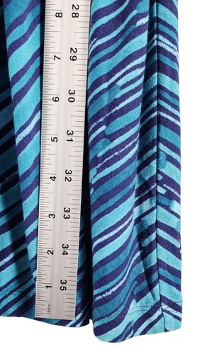 Abito nuovo con etichette prezzo consigliato $168 TOMMY BAHAMA linea Benbow jersey scollo a V blu verde acqua TAGLIA XS - Foto 5 di 16