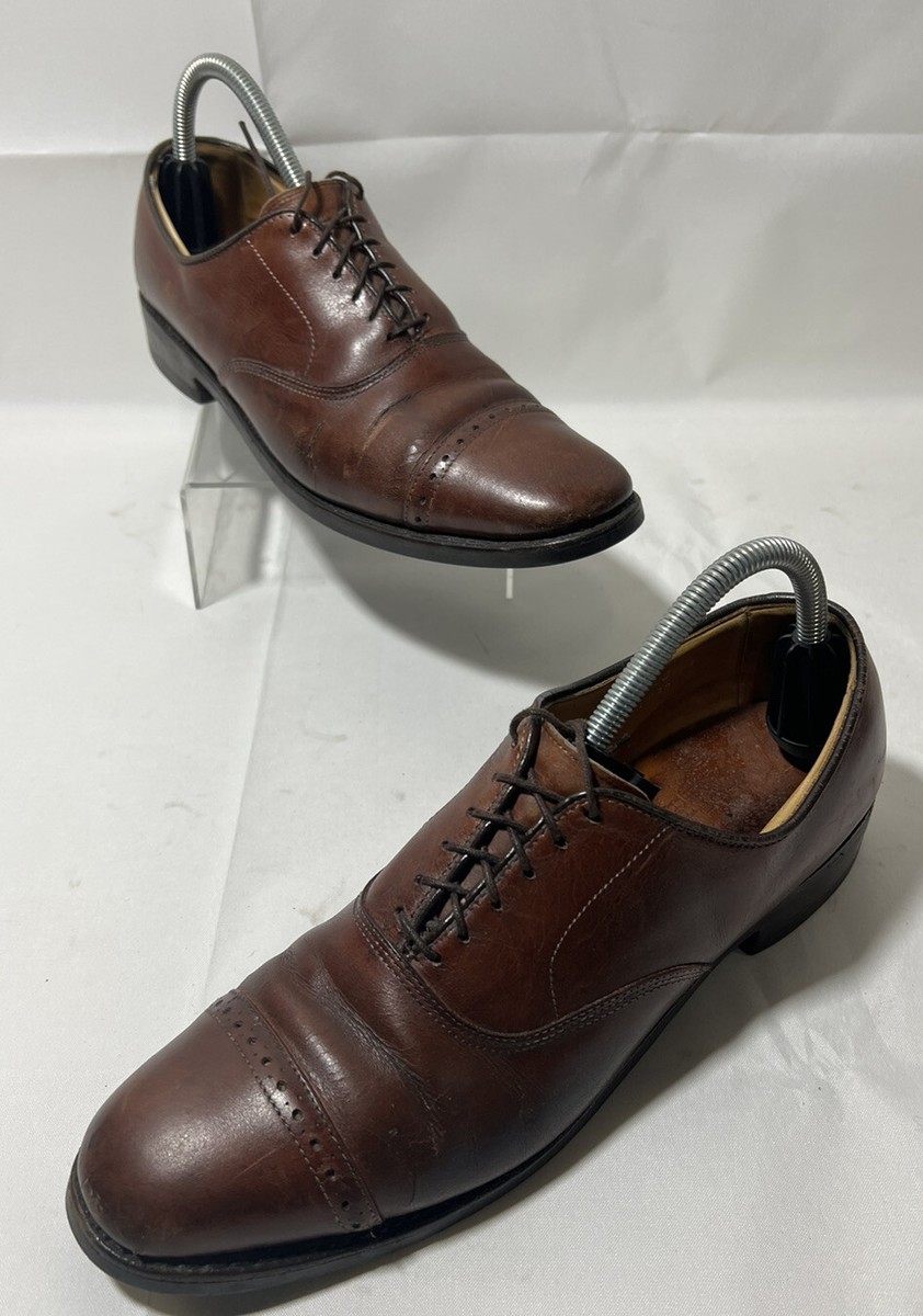 Allen Edmonds Byron Shoes Men\'s Size 12 A Narrow Brown Leather Dress Oxford USA Allen Edmonds Men main image 4