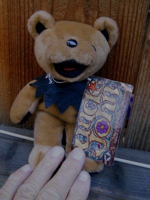 GRATEFUL DEAD '' UNCLE JOHN '' BEANIE BABY 7'' TALL MADE BY LIQUID BLUE