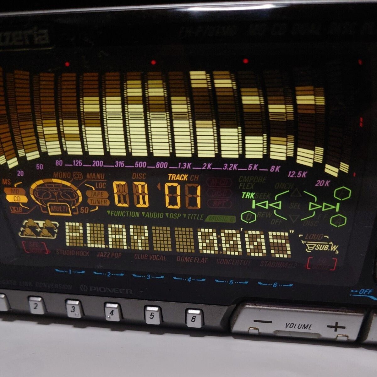 Pioneer carrozzeria FH-P707MD Car Audio CD MD MiniDisc Pioneer carrozzeria FH-P707MD Car Audio CD MD MiniDisc
