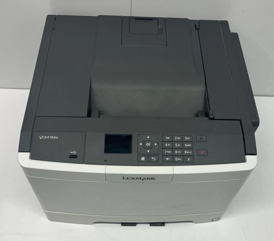 Lexmark CS410dn A4 Colour Laser Printer 28D0075 - Image 4 of 4