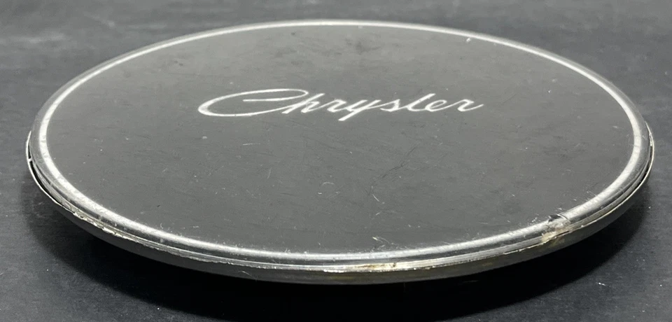 OEM Genuine 1989 - 1990 Chrysler New Yorker Black Center Cap 6" Free Shipping - Image 4 of 4