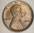 1912 Lincoln Wheat Cent - Choice Gem Brilliant Unc++++  Lustrous  #i5167