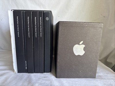 Apple Logic Studio Final Cut Pro 6 Box Set Software With Discs & Manuals