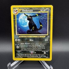 Pokemon TCG 2001 Umbreon 13/75 Holo Rare Neo Discovery Unlimited Holo - DMG ⚡️