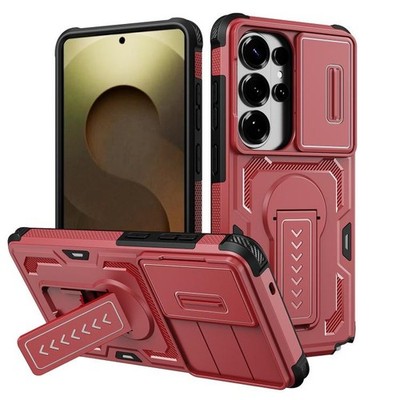 Für Samsung Galaxy S26 ULTRA 5G Shield Unsichtbare Halterung PC Hybrid TPU Ha...