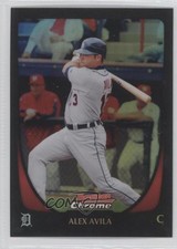 2011 Bowman Chrome Refractor Alex Avila #2 0c2