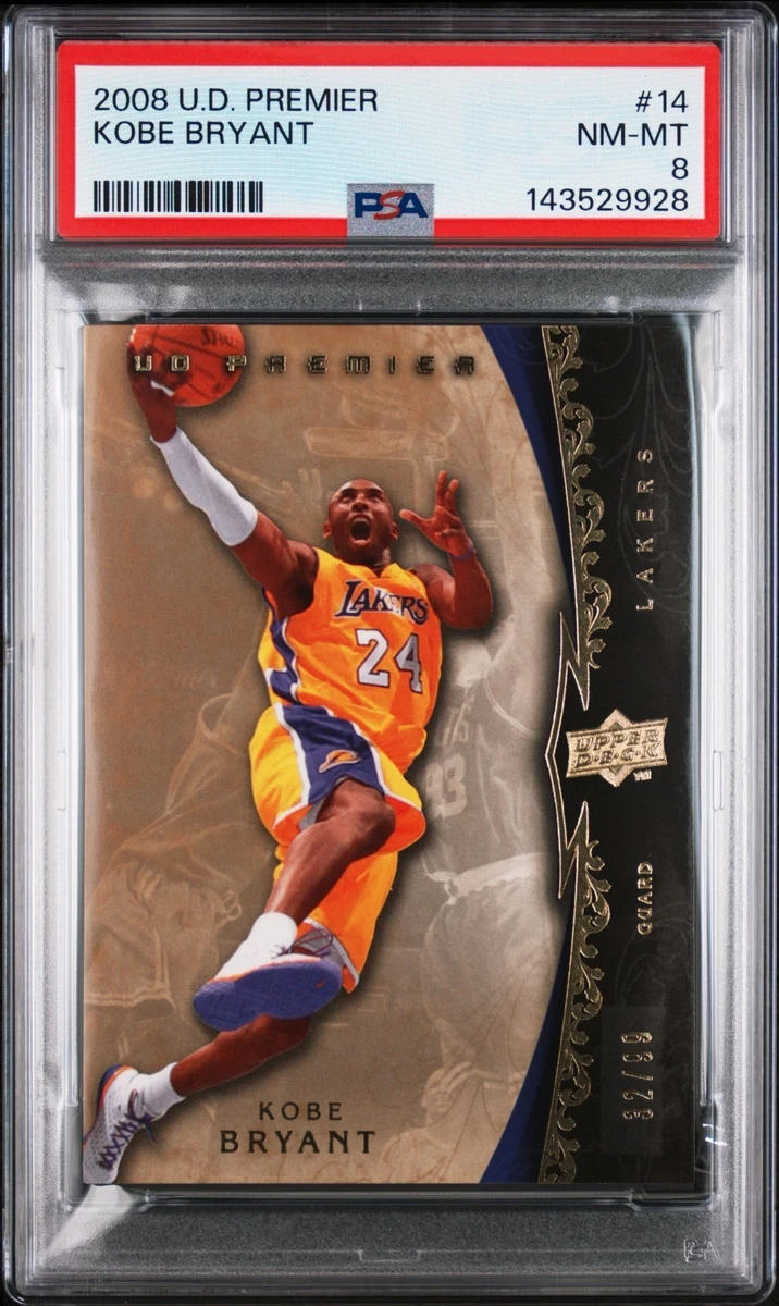 Kobe Bryant Basketball Serial Numbered Sports Trading Cards