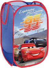 Superdiver - Lightning Mcqueen Collapsible Storage Basket - Official Cars Disney