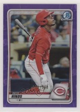 2020 Bowman Draft Chrome Purple Refractor 153/250 Rece Hinds #BD-15 0z9m