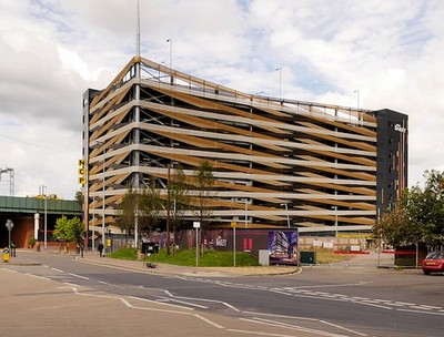 Foto 6x4 New Bailey Parkhaus Manchester Neues Parkhaus mit einem c2017