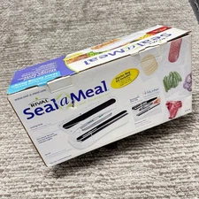 Rival (VS75) Seal-a-Meal Corded Vacuum Food Storage Bag Sealer Boxed Manual NEW