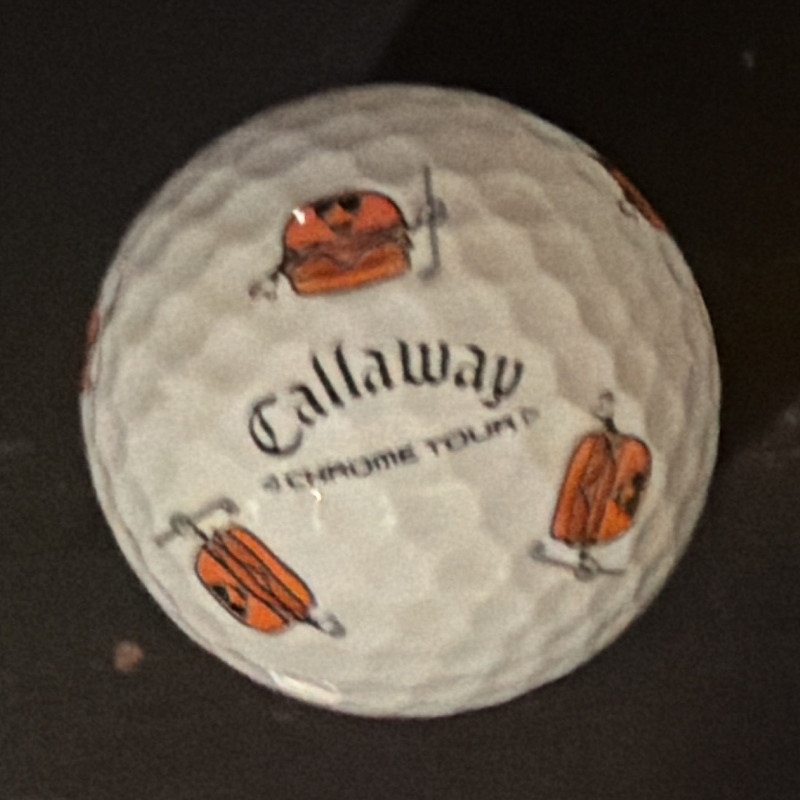 Callaway Chrome Tour X Tour Preferred Golf Balls White/Orange/Black