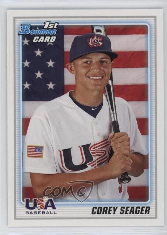 2010 Bowman Draft Draft Picks Corey Seager #BDPP108 12g7