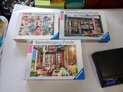 Lot of 3 Complete  Ravensburger  1000 Pc. Puzzles #6