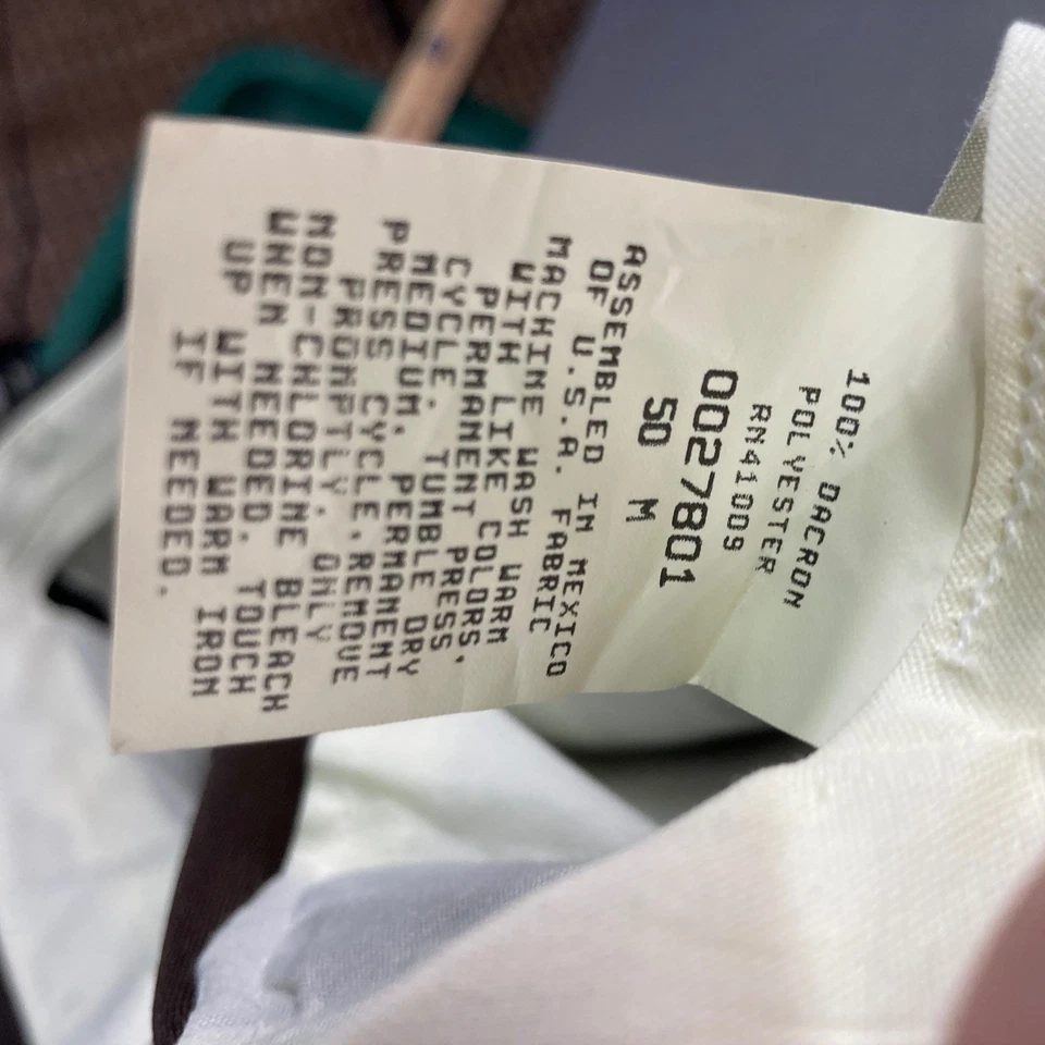 John Blair Mens Dress Pants 48x30 Brown Polyester Trousers Career Workwear - Image 4 of 4