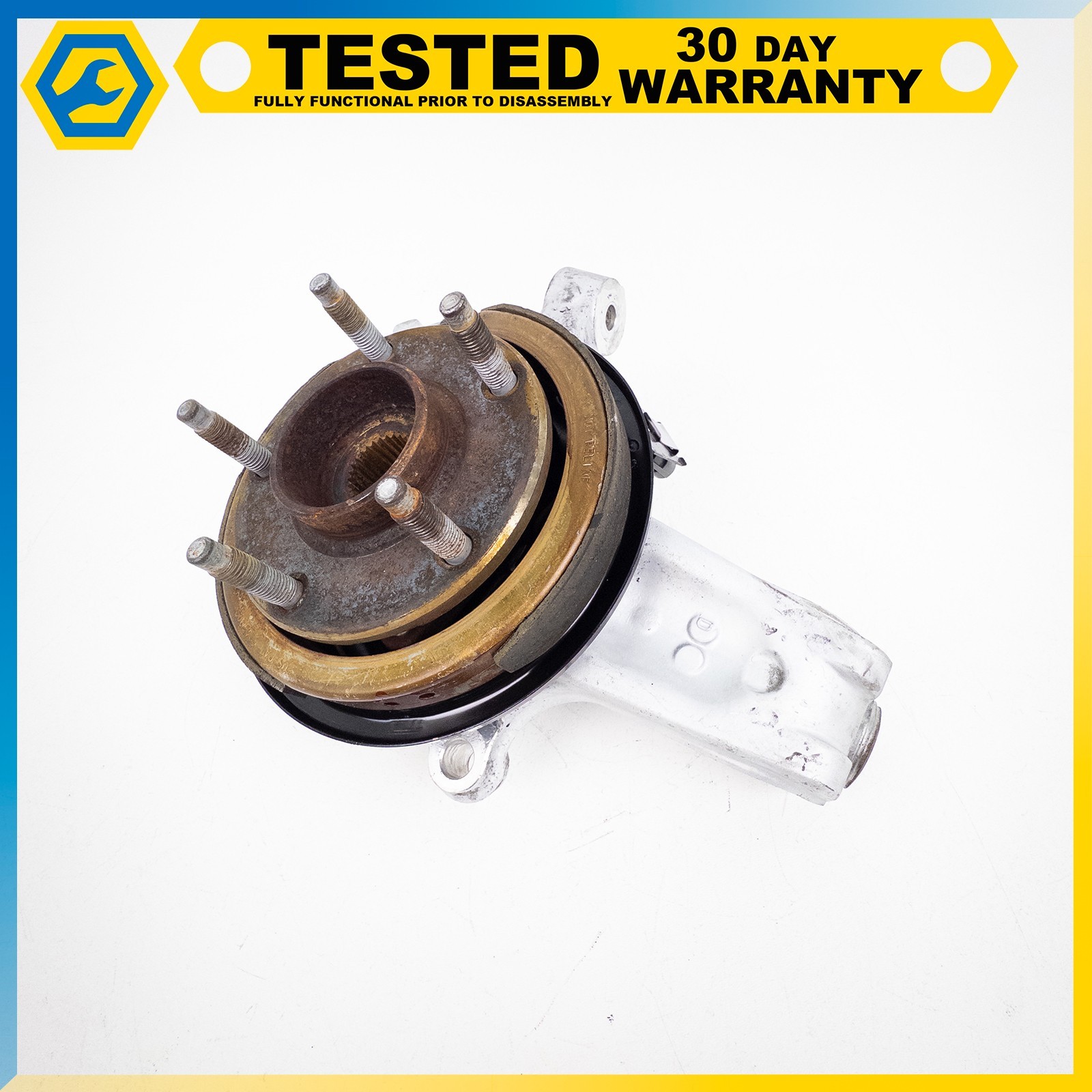 05-13 CHEVROLET CORVETTE C6 XLR FRONT RIGHT SIDE SPINDLE KNUCKLE HUB OEM
