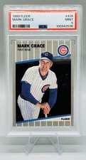 1989 Fleer - Mark Grace #426 PSA 9 Mint