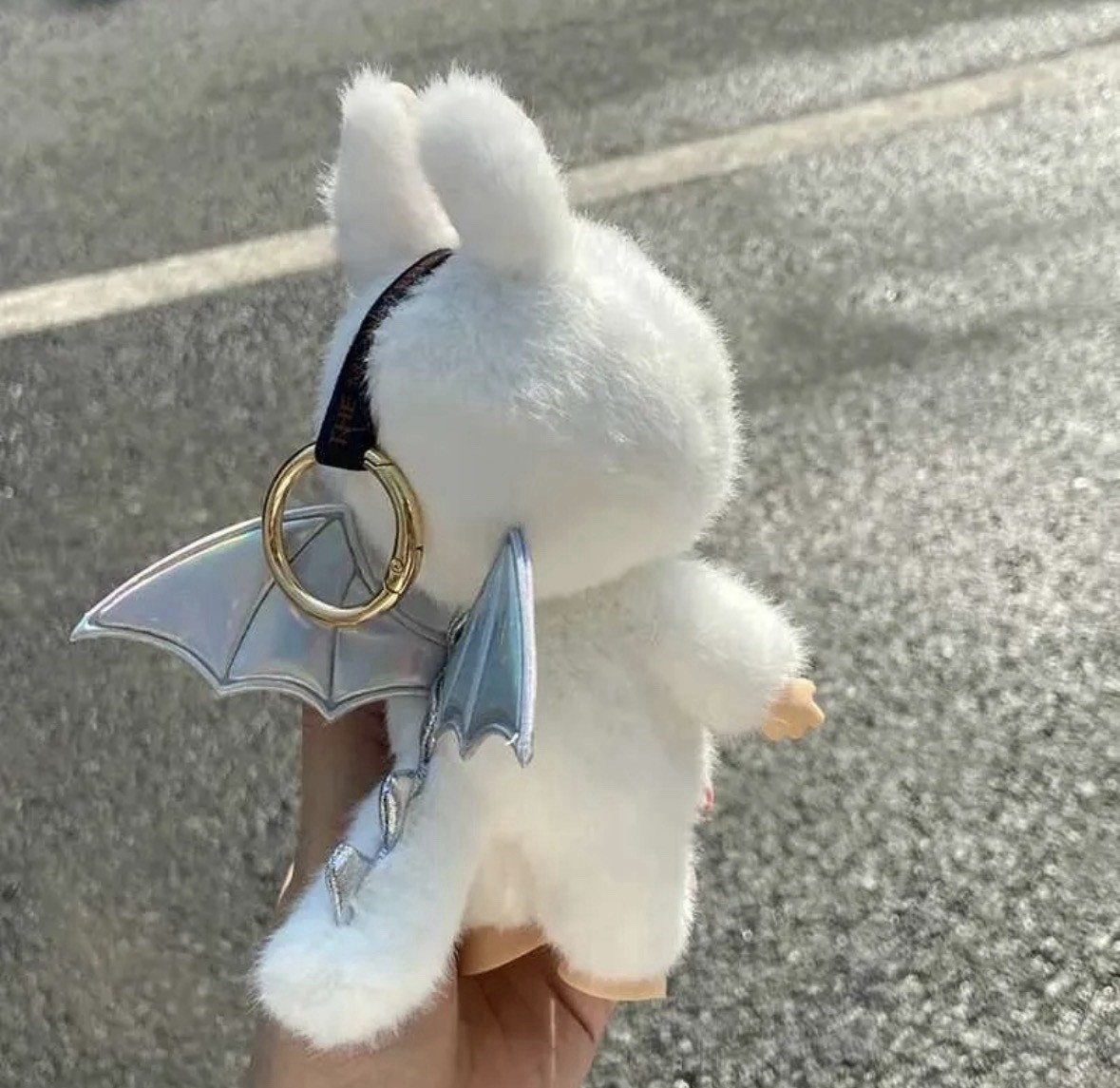 Labubu The Monsters Angel in Clouds series vinyl base doll Labubu The Monsters Angel in Clouds series vinyl base doll