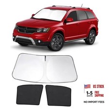 3PCS Car Window Shades Front Windshield Sun 3PCS Dodge Journey 2009-2020