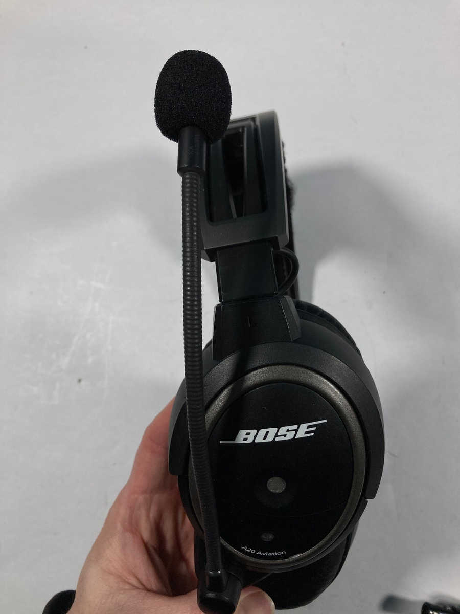Bose A20 Aviation Headset with LEMO 6 Pin Plug, Bluetooth and Soft