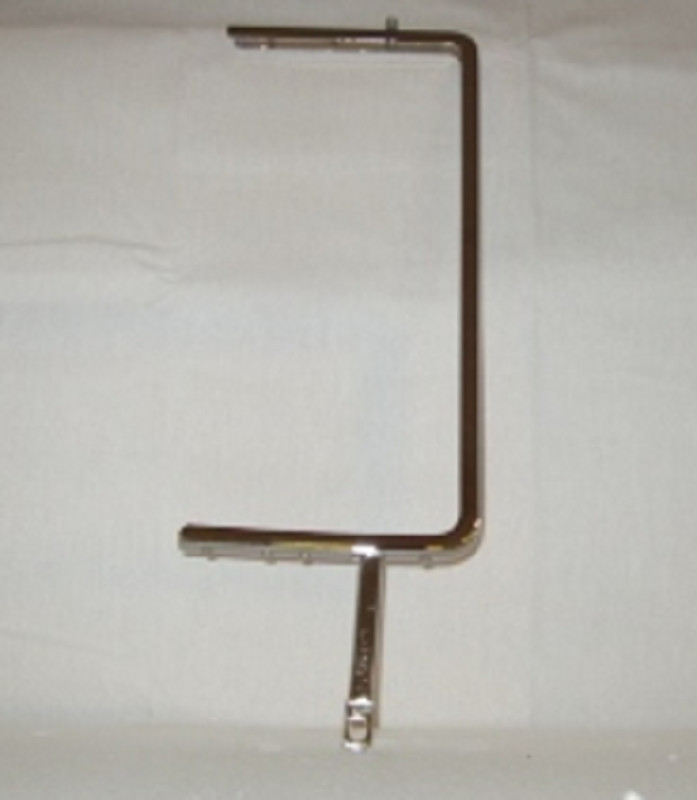 Chrome Vent Frame Chevrolet Pontiac Convertible 1955 1956 1957 Driver Side