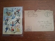 1945 APO 95 Iron Men of Metz 377th Division Sgt Nick Kamzic Milwaukee Brewers Mo
