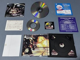 Burning Rangers Saturn Series NTSC-J Spinecard + Registry Card + CD
