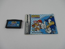 SONIC ADVANCE Nintendo Game Boy Advance Game Cartridge + Manual Authentic!