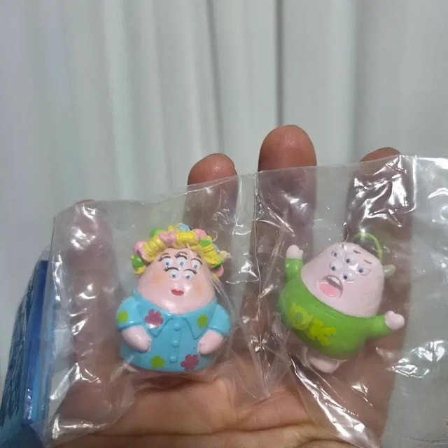 Vintage Toy Character Monster Inc. Plush Figures Set