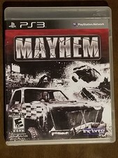 Mayhem (Sony PlayStation 3, 2011) CIB NO MANUAL CLEANED TESTED WORKING