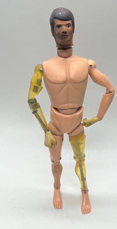 1964 Vintage GI Joe Mike Power Atomic Man Bionic Eye Arm Leg Hasbro - Image 2 of 4