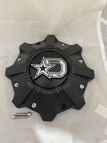 Dropstars Satin Black Wheel Center Cap 6056B212 S1209-08 6056K84-DS S1105-06-83