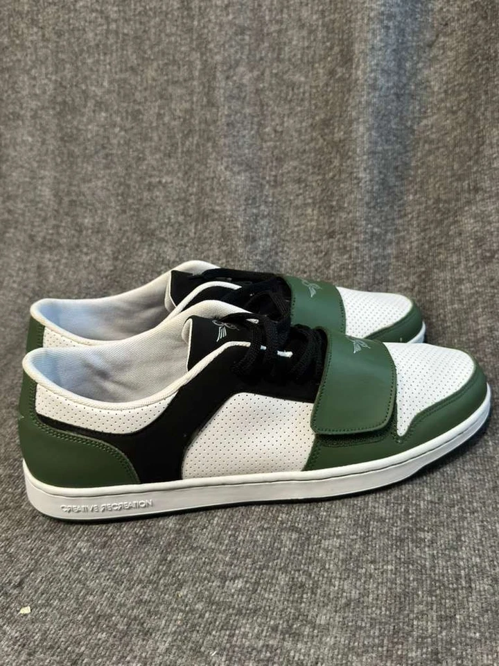 Zapatillas Creative Recreation Cesario Lo XVI Verde Blanco Negro - Estilo Raro Foto 3 de 4