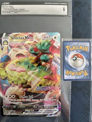 Snorlax VMAX 142/202 Jumbo Cards Holo for sale online | eBay