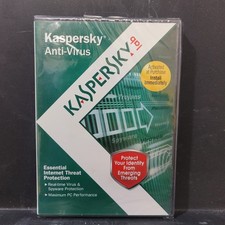 KASPERSLab Anti-Virus Protection PC Computer Security Software - NEW SEALED