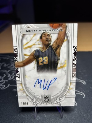 2023-24 Topps Royalty - Superior Signatures Metta World Peace #SS-MW /99 (AU)