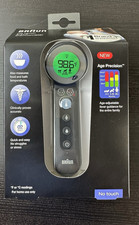 Braun No Touch 3-in-1 Forehead Thermometer BNT400 Age Precision New Sealed