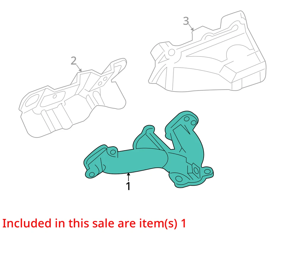 2006-2010 Pontiac G6 Turbocharger Exhaust Manifold With Turbo Charger LN0Z1 - Image 3 of 4
