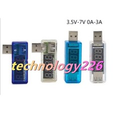 2PCS USB Charging Current/Voltage Tester USB Voltage and Current meter TT