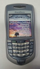 Rare Vintage Blackberry 7100T T-Mobile Silver Handheld Cell Phone