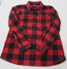 Eddie Bauer Fast Fleece Shirt Jacket Scarlet Women's Size L NWT