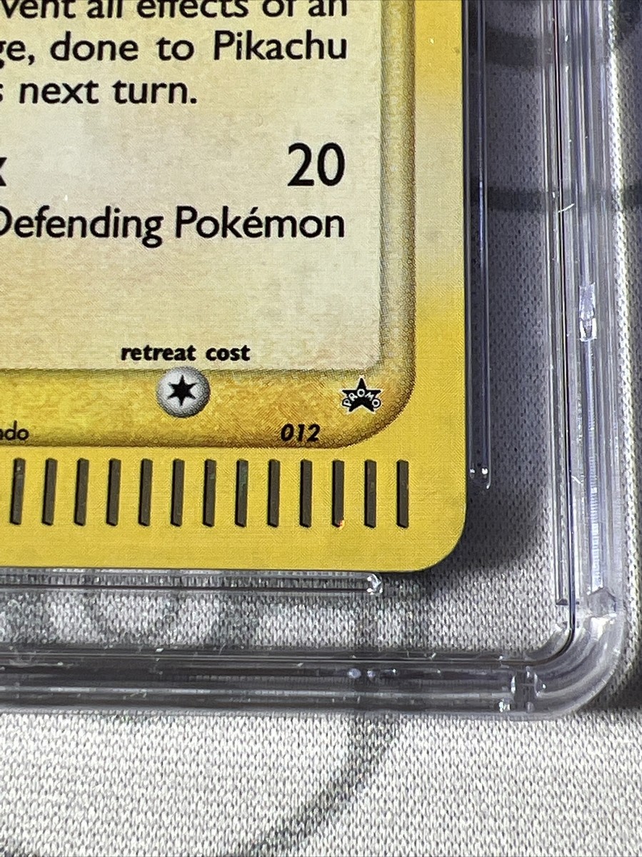Pikachu Holo Black Star Promo 012 CGC 7 EX/NM+ Pokémon Card Pikachu Holo Black Star Promo 012 CGC 7 EX/NM+ Pokémon Card