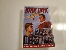 Star Trek: Best Destiny by Diane L. Carey (1992, Hardcover) 1st Pocket Book Ed
