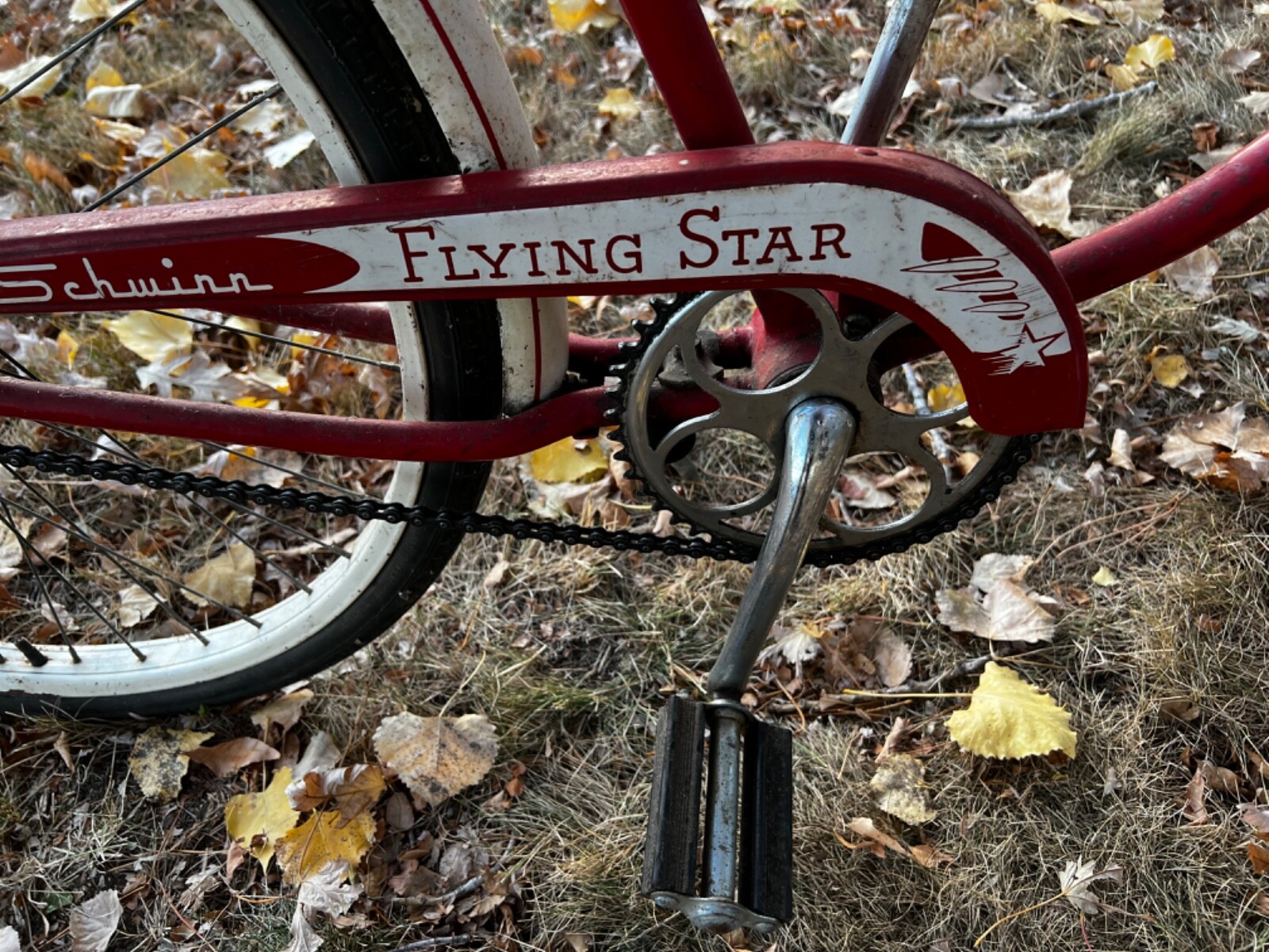 SCHWINN FLYING STAR 1961 VINTAGE BICYCLE ALL ORIGINAL COMPLETE FOR RESTORATION eBay