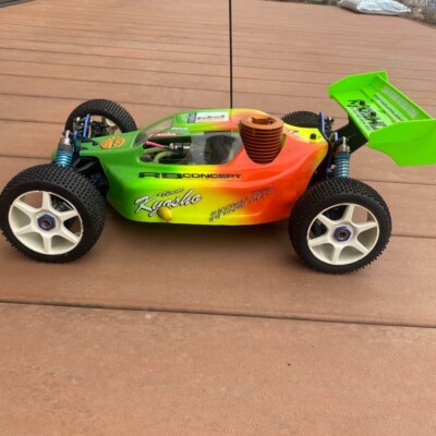 Vintage Kyosho Inferno MP-7.5 4WD YUICHI KANAI R&B engine