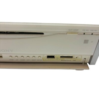 JUNK SONY PSX main unit DESR-7000 PSX Sony White with remote