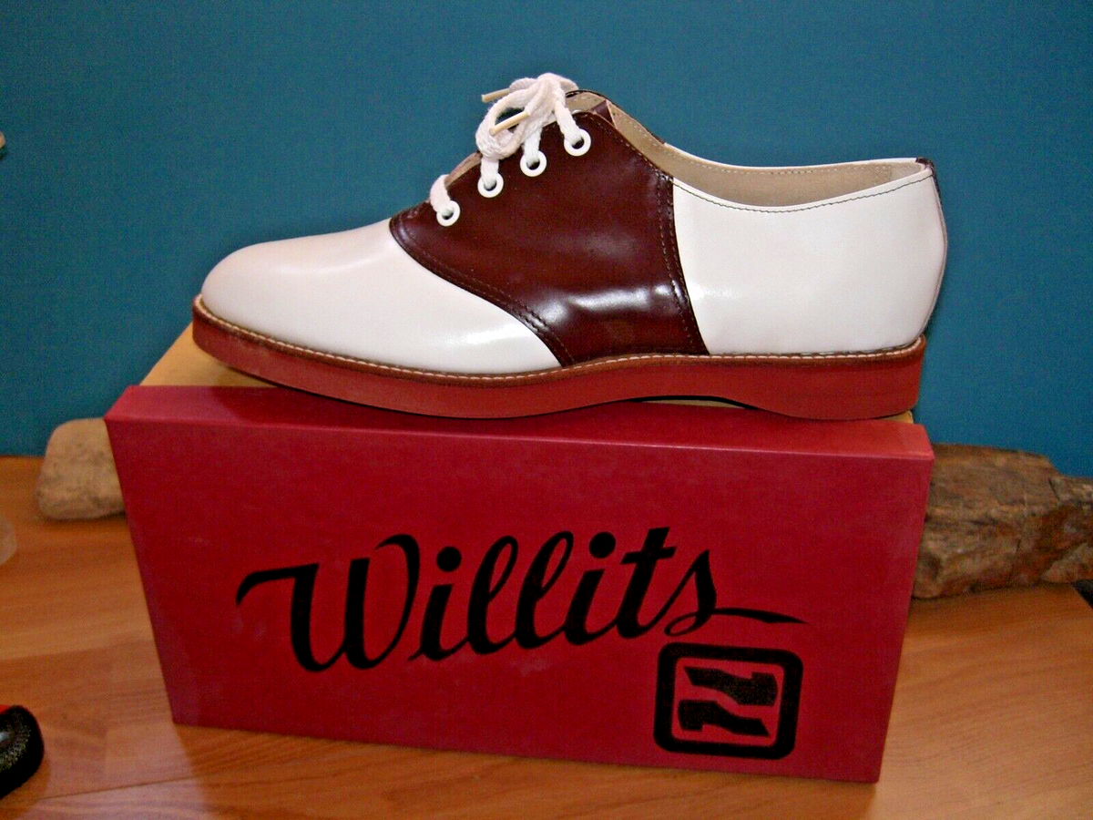 70's Vintage Brown/white Willits Saddle Shoes 9.5-11 | eBay