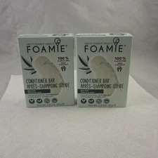 Foamie Conditioner Bar for Dry Hair Intensely Hydrating With Aloe Vera.